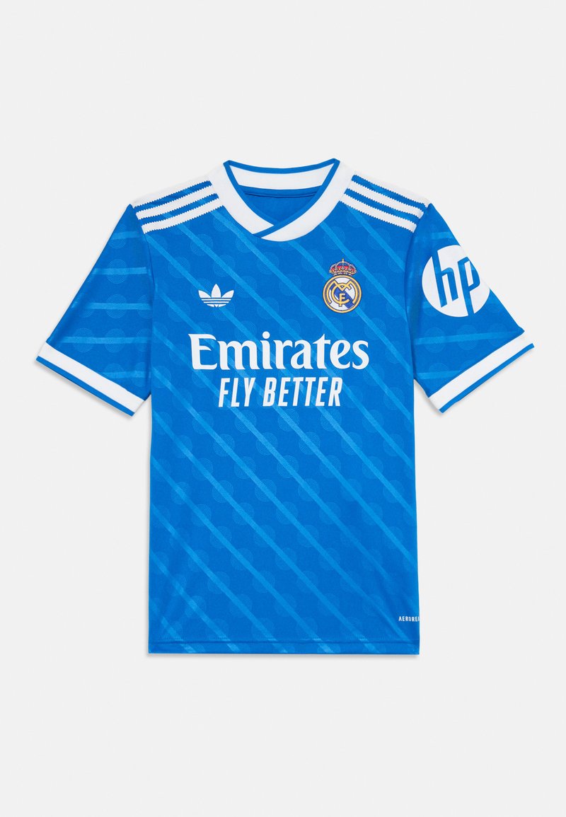 adidas Performance REAL MADRID 25/26 THIRD KIDS UNISEX - Futballmez - bluebird
