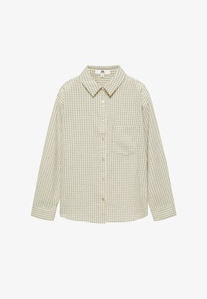 PULL&BEAR, CHECK - SHIRT - Hemdbluse - light yellow