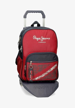 Pepe Jeans, CLARK ADAP TROLLEY - Trolley - red