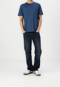 Hollister Co. Vaqueros rectos - dark-blue denim