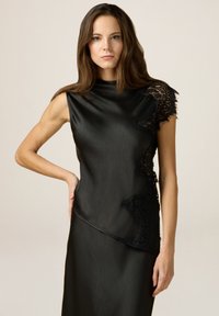 Oltre IN RASO - Top - nero