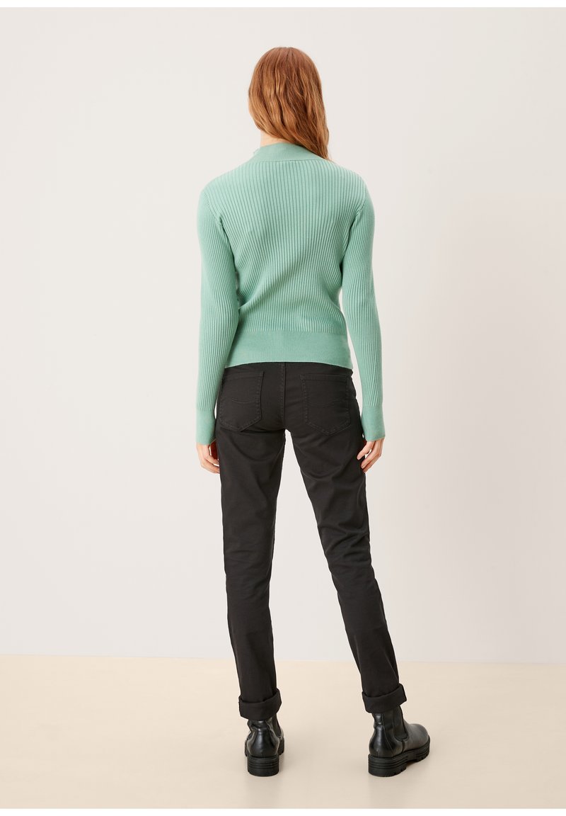 Damen Strickjacken | QS by s.Oliver DE TEXTURE CÔTELÉE Strickpullover light green/grün - IX26699 Damen Strickjacken | QS by s.Oliver DE TEXTURE CÔTELÉE Strickpullover light green/grün - IX26699