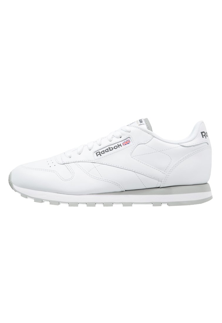 novedad Vibrar fuegos artificiales Reebok Classic CLASSIC LEATHER LOW-CUT DESIGN SHOES - Zapatillas - white/light  grey/blanco - Zalando.es