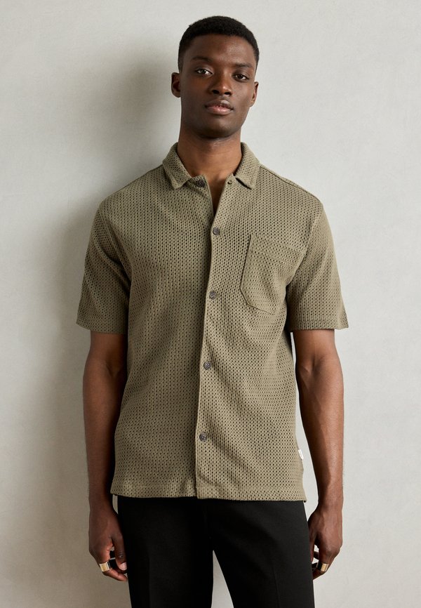 SHIRT - Shirt - dark khaki