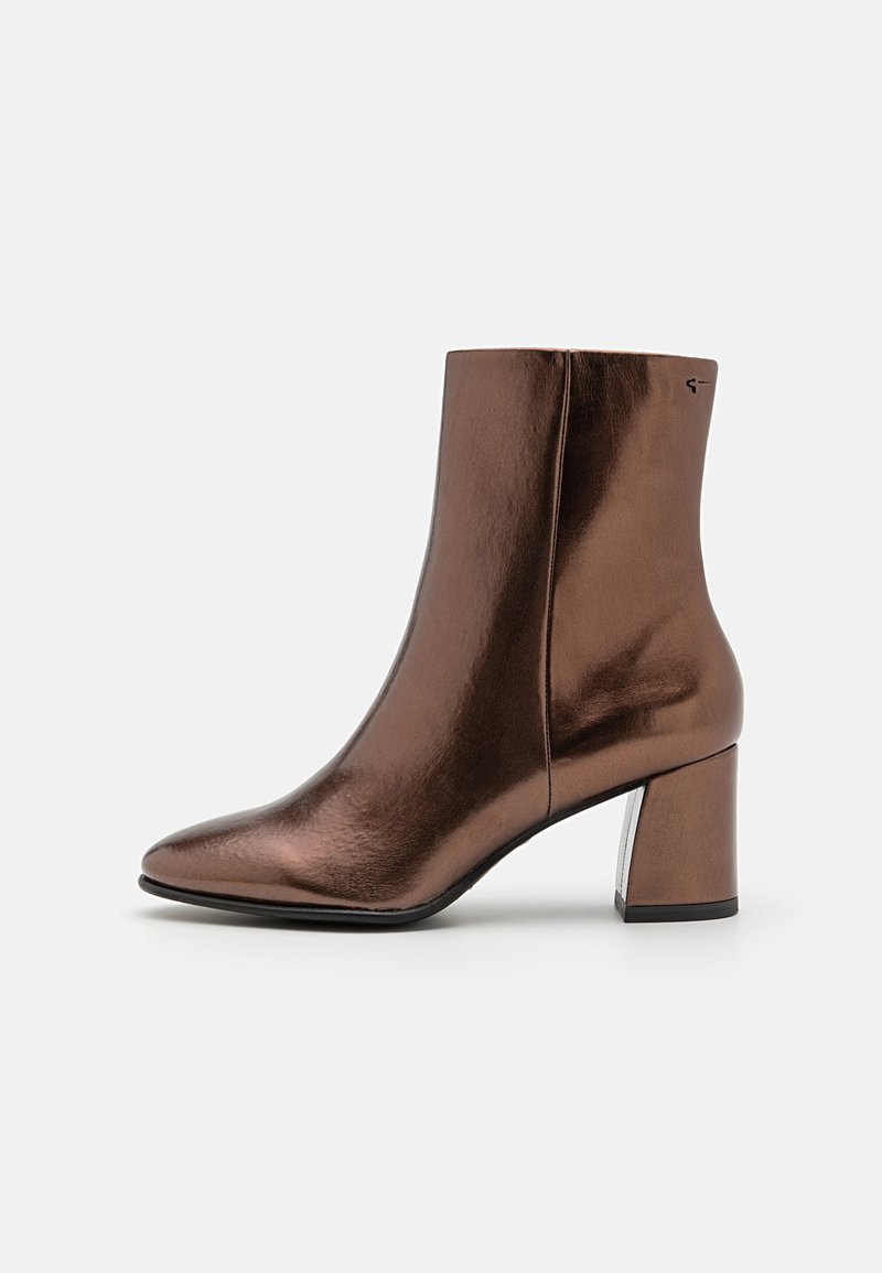 Tamaris Kotníkové boty - bronce