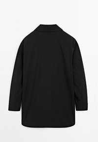 Massimo Dutti WATER-REPELLENT - Halflange jas - dark blue