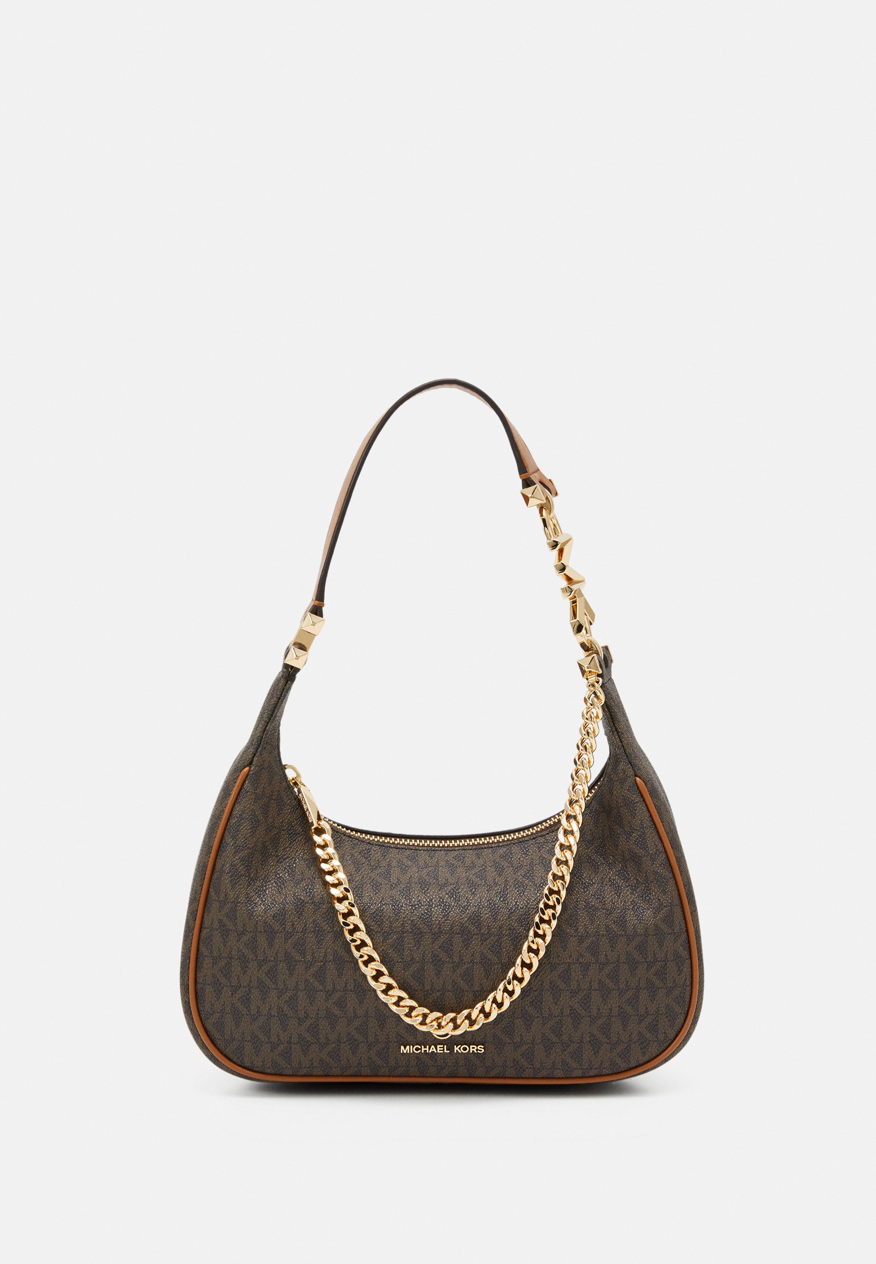 MICHAEL Kors PIPER POUCHETTE Bolso de mano - brown/acorn/marrón - Zalando.es