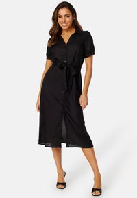 Bubbleroom V-NECK SHORT SLEEVE SHIRT DRESS - Sukienka koszulowa