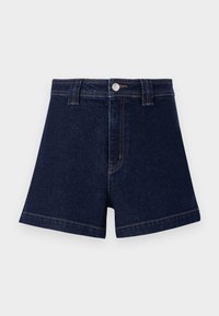 ONLPARIS - Farkkushortsit - dark blue denim