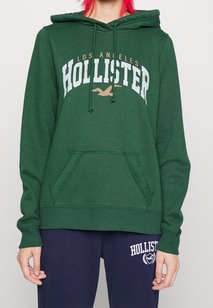 Hollister Co. Hættetrøje - green