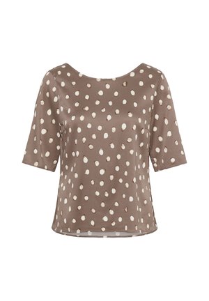 InWear, HENRIIW BLOUSE - Pluus - brown brush dot