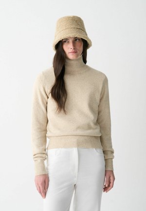 Colmar Originals MELANGE POLO-NECK - Trui - sand