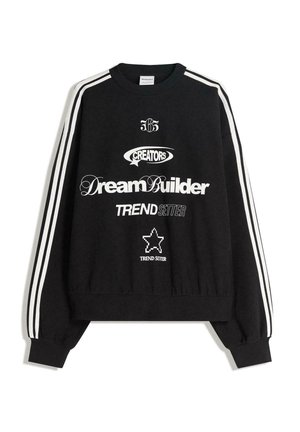Športni pulover - black