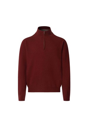 Hackett London Pullover - burgundy red