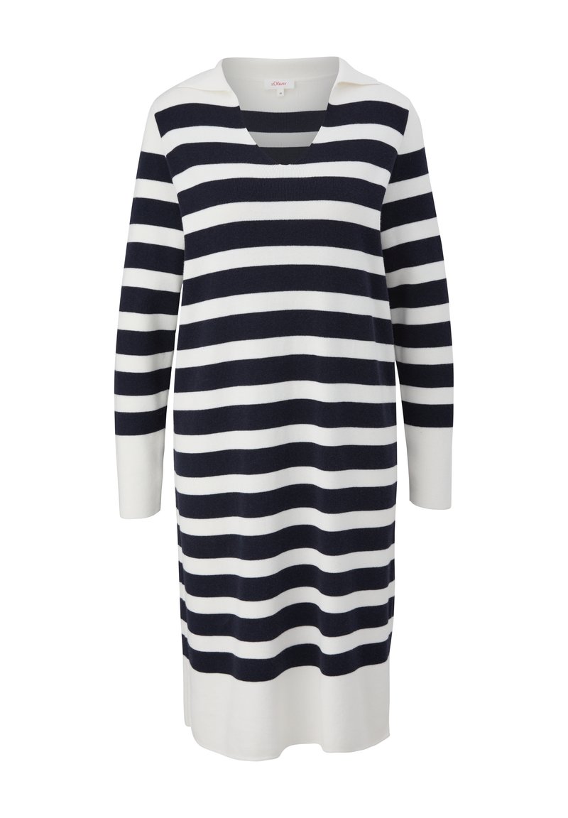 s.Oliver Gebreide jurk crème s.Oliver Gebreide jurk crème