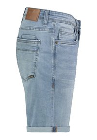 Sublevel BERMUDA IN USED-LOOK - Jeans Shorts - hellblau