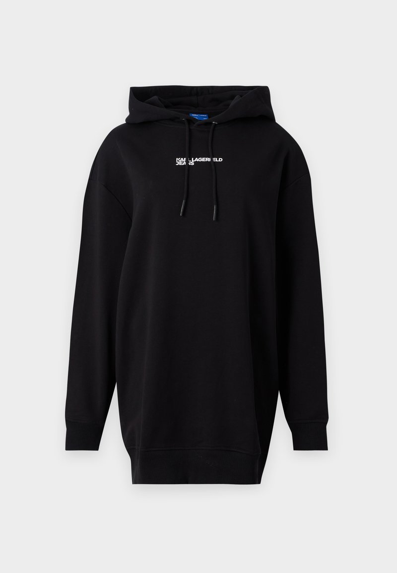 Karl Lagerfeld Jeans Gebreide jurk zwart Karl Lagerfeld Jeans Gebreide jurk zwart