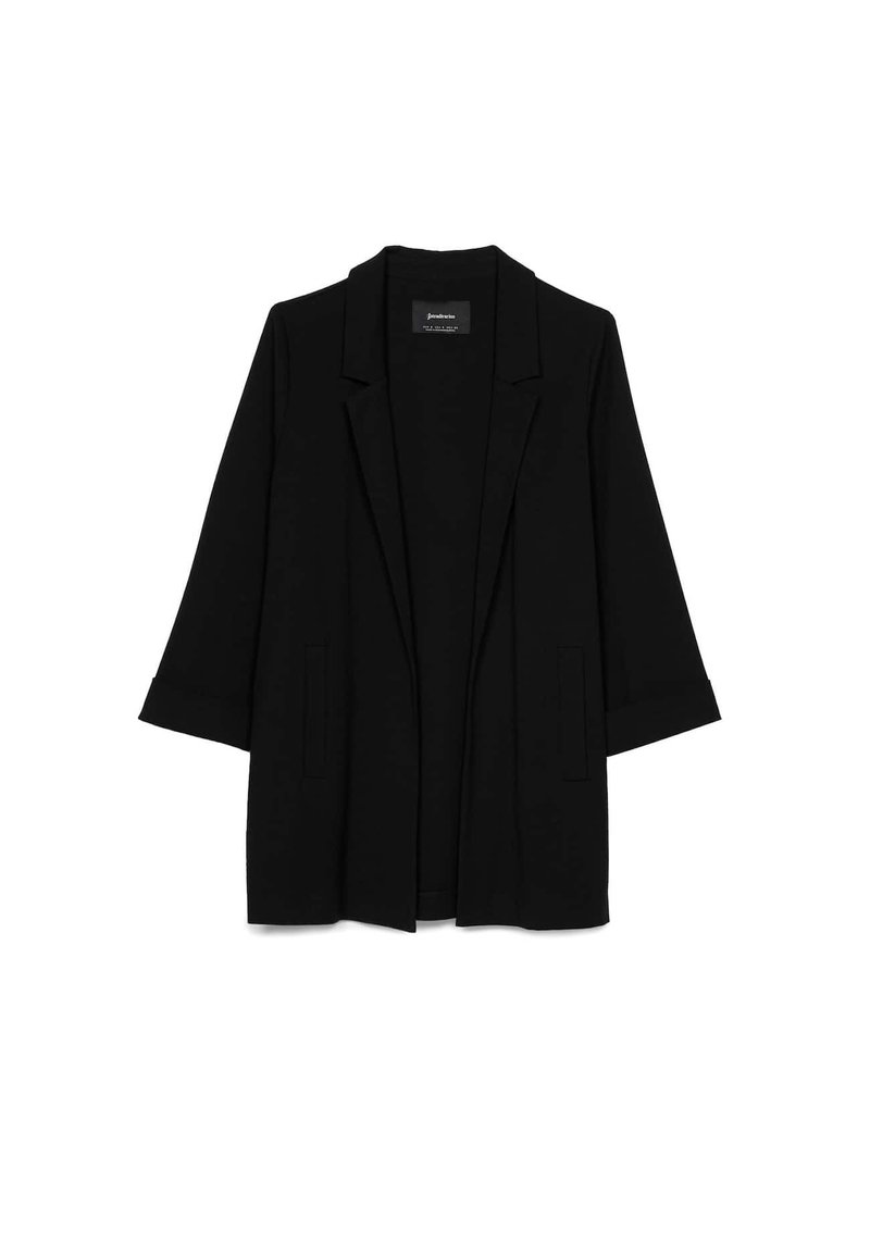 Damen Parkas | Stradivarius Kurzmantel black/schwarz - WF31870 Damen Parkas | Stradivarius Kurzmantel black/schwarz - WF31870