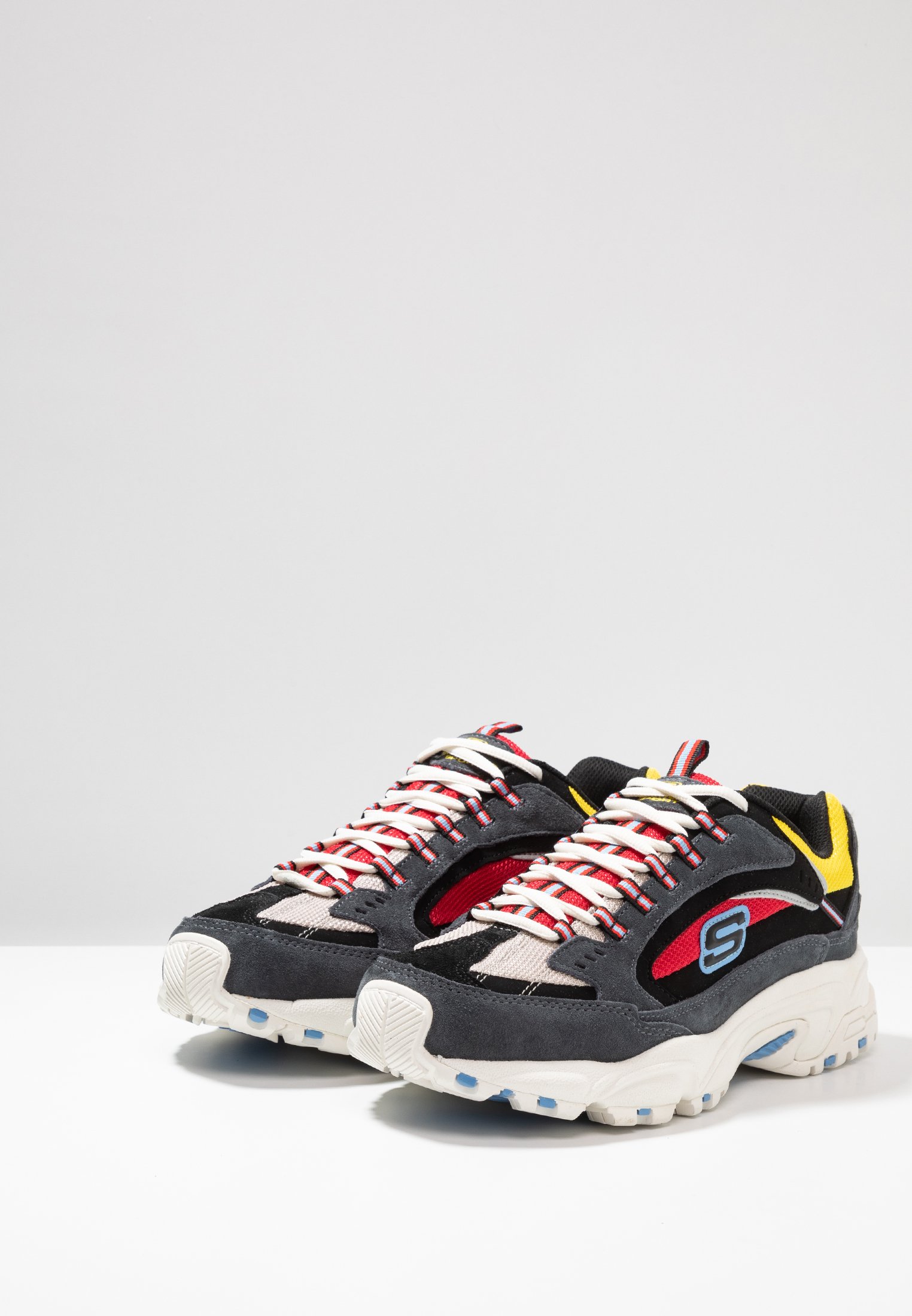 Skechers Sport STAMINA Joggesko charcoalred Zalando.no Skechers Sport STAMINA Joggesko charcoalred Zalando.no