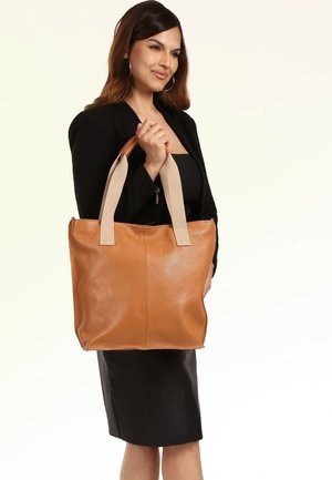 DrachenLeder, Shopper - braun, tan