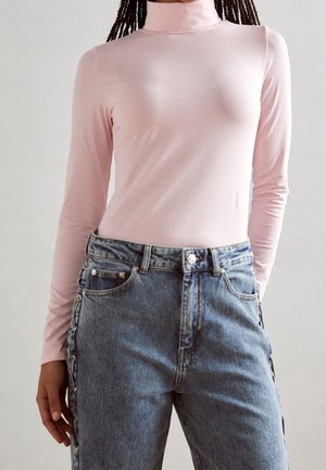 Langærmet T-shirt - light pink