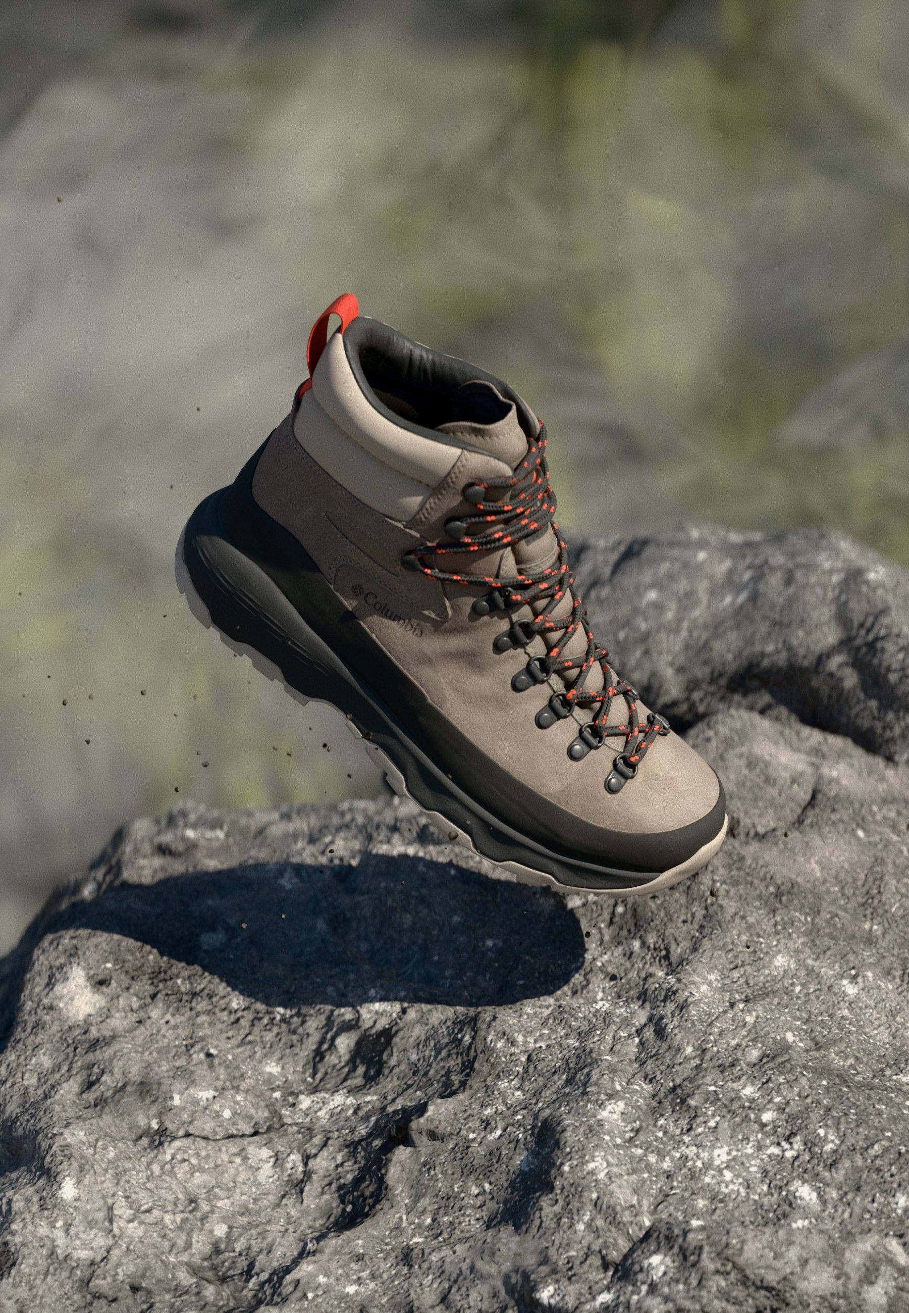 Columbia Gray Boots with Orange Accents Women main image 2