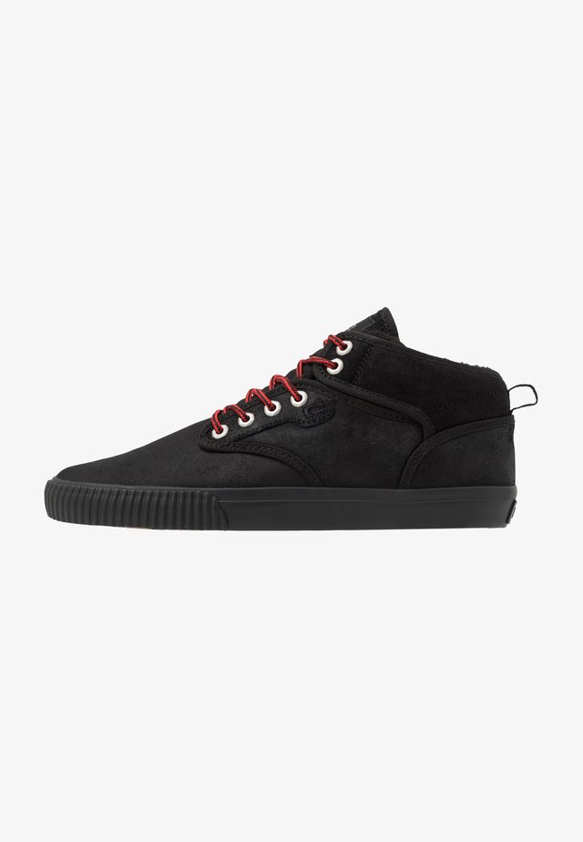 MOTLEY MID - Skeittikengät - black/red