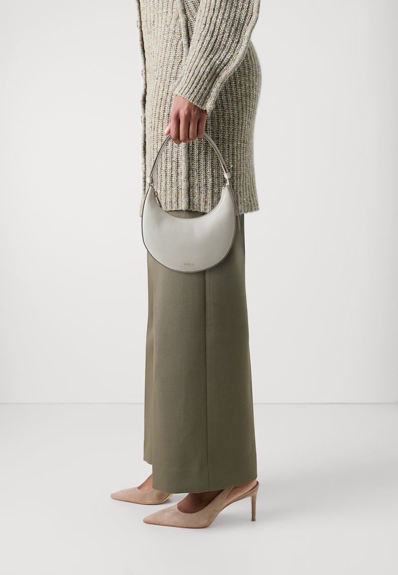 Furla DELIZIA MINI SHOULDER BAG - Ručna torba - marshmallow