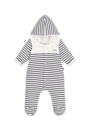 BÉBÉ BANQUE COMBINAISON LONGUE UNISEX - Pajac za spanje - marshmallow/smoking