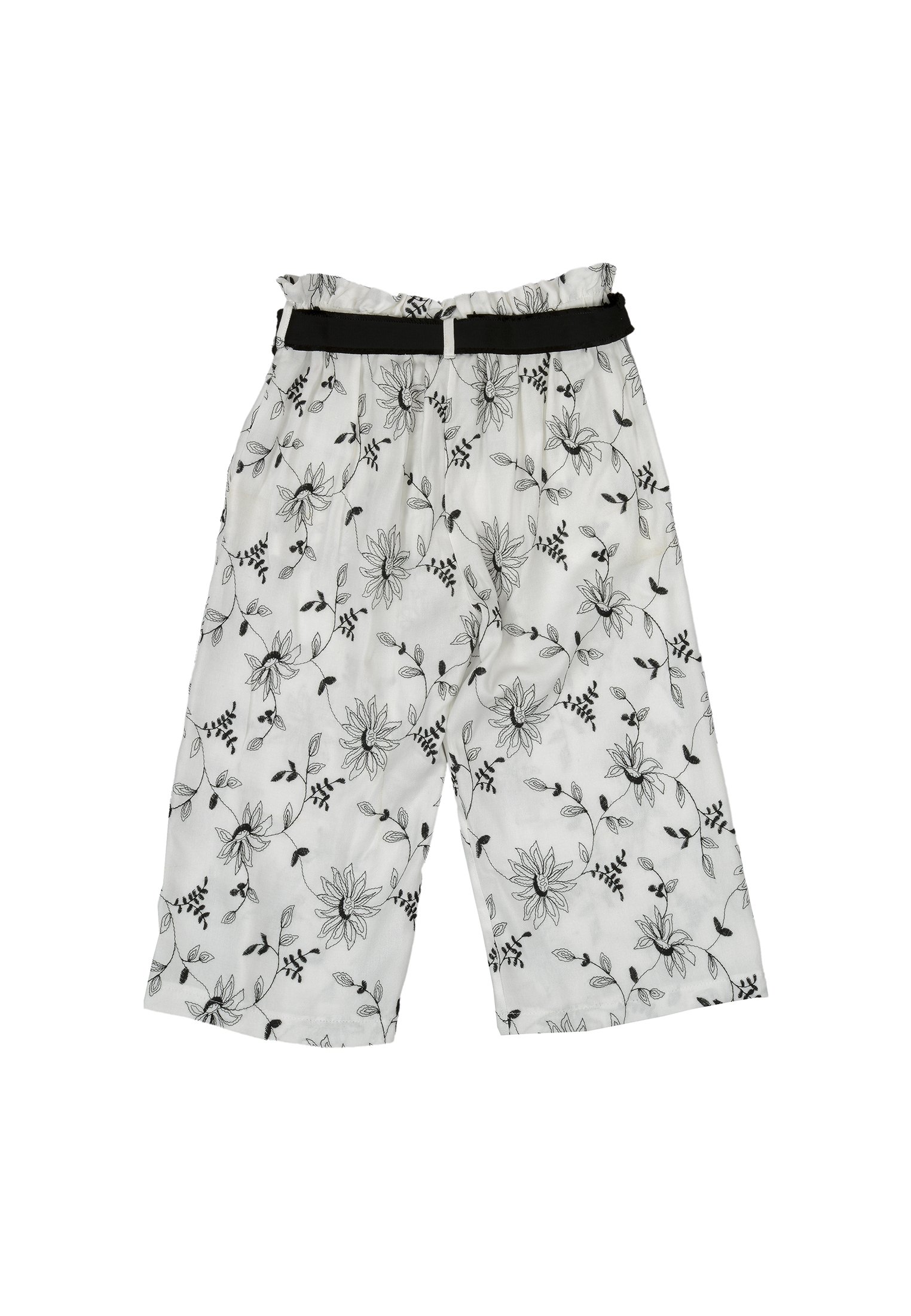 PLEASE Pantaloni - white,black/nero - Zalando.it