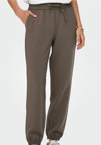 ONLY Träningsbyxor - dark brown