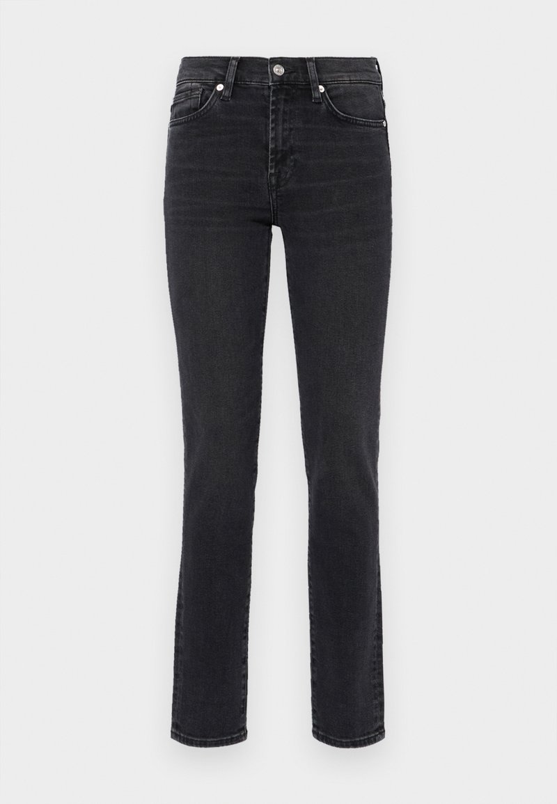 7 For All Mankind Jeans Skinny Fit zwart