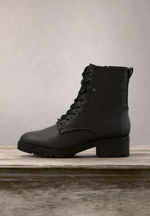 Anna Field Gležnjače s vezicama - black