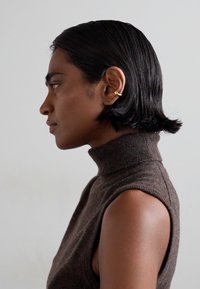 Maria Black OMOTESANDO CHUNK EAR CUFF - Üksik kõrvarõngas - gold-coloured