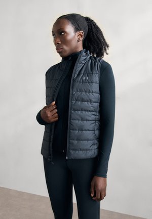 VEST - Weste - black/pitch gray