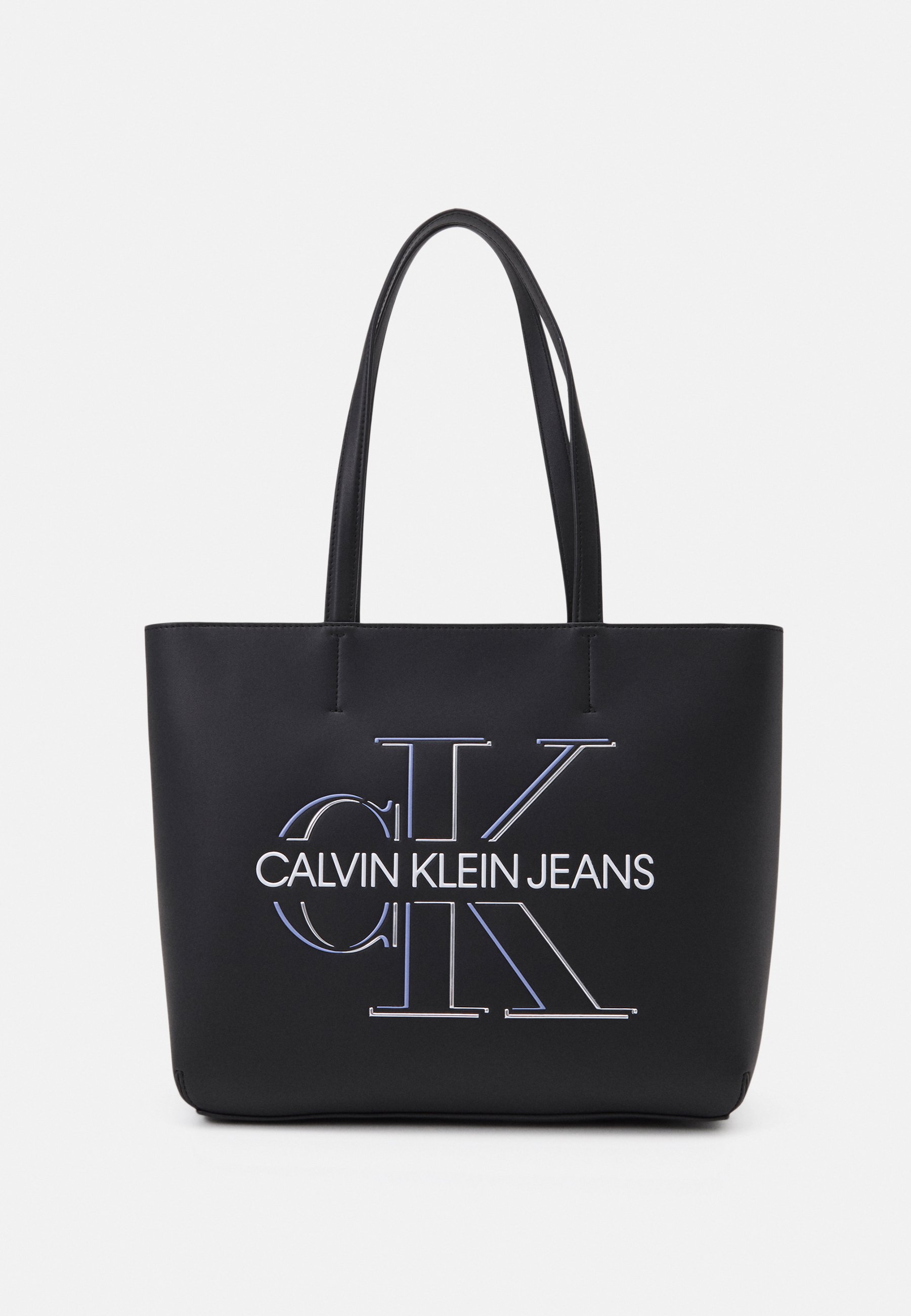 Calvin Klein Jeans SHOPPER GLOW - Shopper - black/zwart - Zalando.nl
