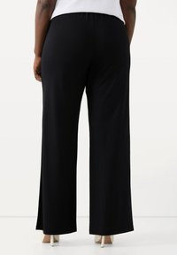 Ulla Popken WIDE FIT  - Stoffhose - classic midnight blue