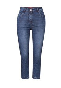 3/4 - Jeans Shorts - blau