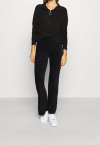 Noisy May Strickpullover - black