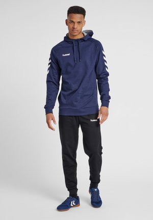 HMLGO - Hoodie - dark blue