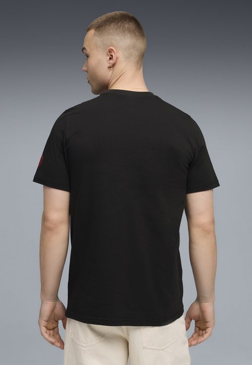 PUMA AC MILAN FTBLCULTURE TEE - Print T-shirt black/puma white — photo 2