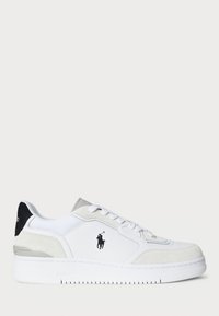 OPEN MASTERS SUEDE-PANELED SNEAKER UNISEX - Sneaker low - white/black