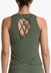OYSHO CROSS-BACK COMFORTLUX - Linne - khaki