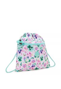 Kipling SUPERTABOO - Mochila de deporte - aqua blossom