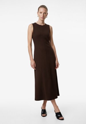 Koton, MIDI FLARED - Robe de jour - brown
