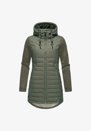 SANDRRA LONG - Žieminis paltas - olive