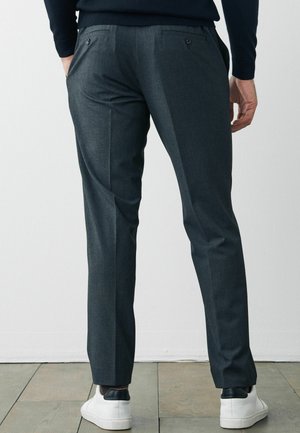 Next, Pantalones chinos - mottled dark grey