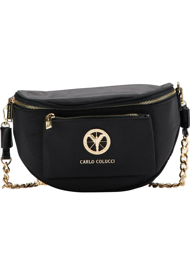 Damen Handtaschen | Carlo Colucci COSTANTINI Gürteltasche schwarz - DL06861 Damen Handtaschen | Carlo Colucci COSTANTINI Gürteltasche schwarz - DL06861