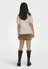 ONLY EINFARBIGES - Camiseta básica - silver lining
