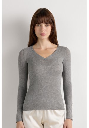 Intimissimi, ULTRALIGHT - Langarmshirt - grey denim